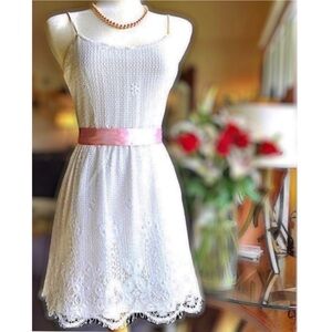 VINTAGE Henri Bendel Dress Needlepoint Lace 6